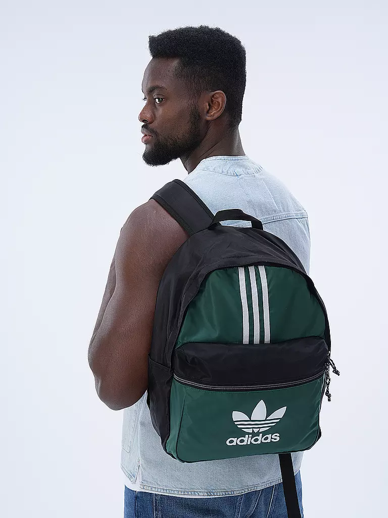 Adidas originals backpack green best sale